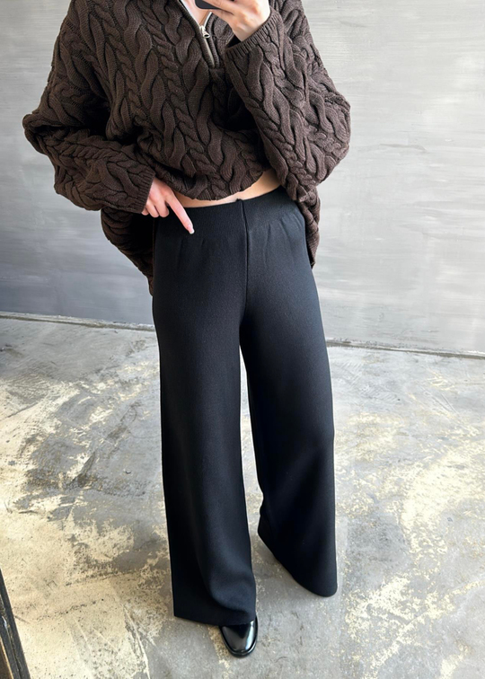 Triko Pantolon SİYAH