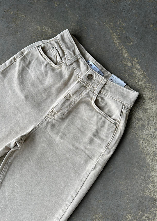 ZR Mom Fit Jean BEJ