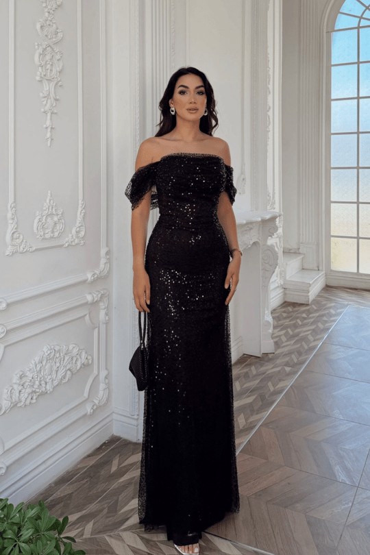 Dila Boncuk İşleme Detay Abiye 1119