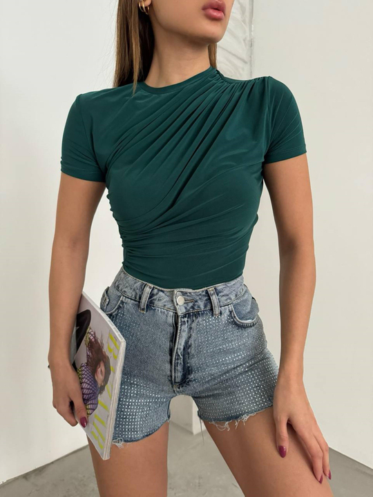Sandy Bluz Y24 12244 ZÜMRÜT