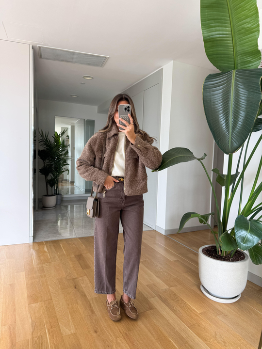 Cardie Skater Fit Jean - Kahve Yıkamalı