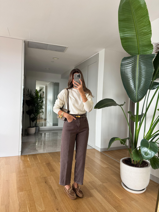 Cardie Skater Fit Jean - Kahve Yıkamalı