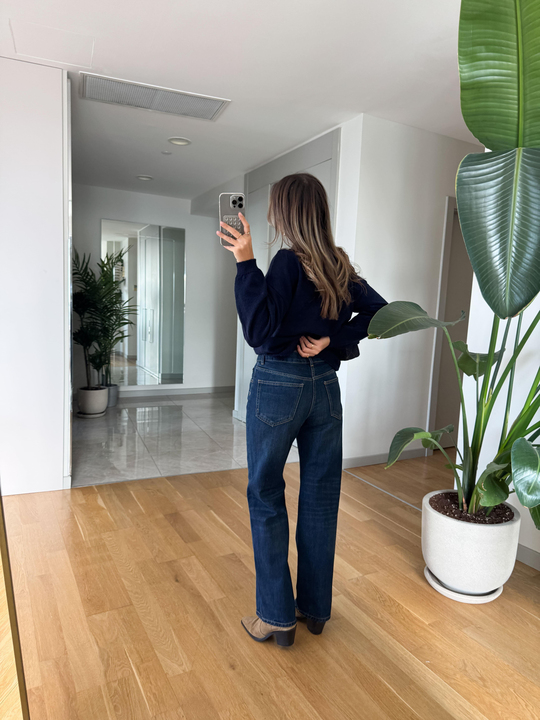 Kendy Düz Kesim Jean - Lacivert