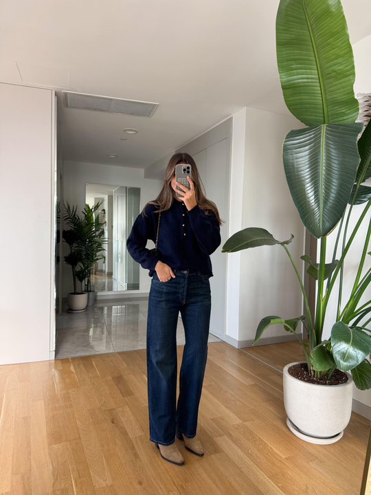 Kendy Düz Kesim Jean - Lacivert