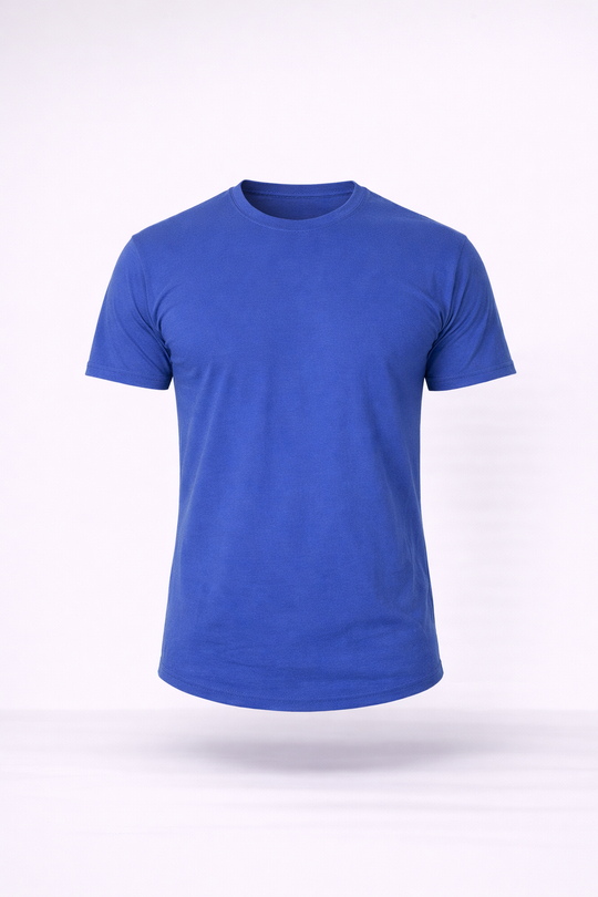 BASİC TSHİRTLERSaksmavi Saksmavi Slim Fit Basic T-SHİRT TB