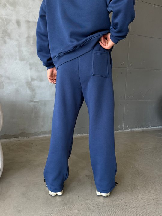 İndigo SC Core Üç İplik Jogger Eşofman Altı
