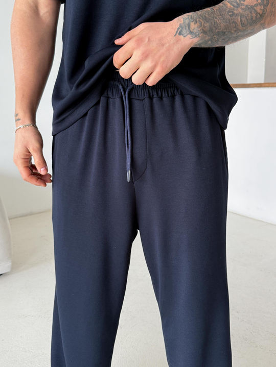 Lacivert Oysho Baggy Eşofman JJ