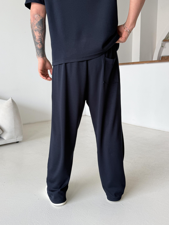 Lacivert Oysho Baggy Eşofman JJ