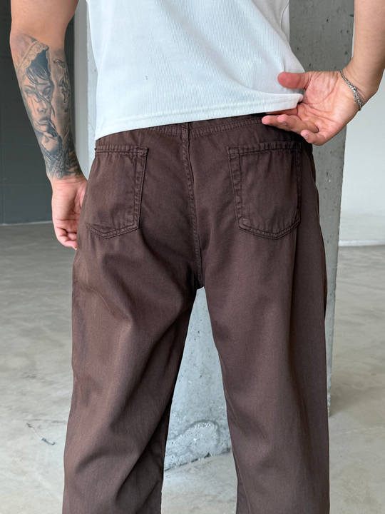 Kahve Kot Pantalon SNZ 004