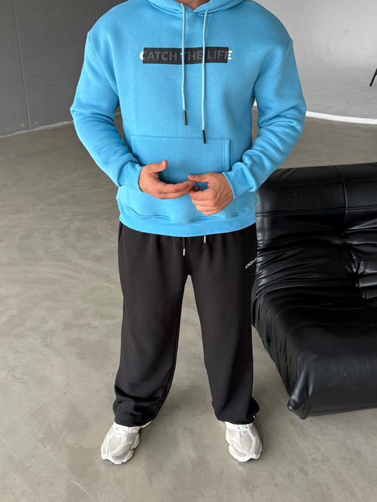 Bebemavi Kangru Kapşonlu Catch 3 İplik Hoodie Model 9