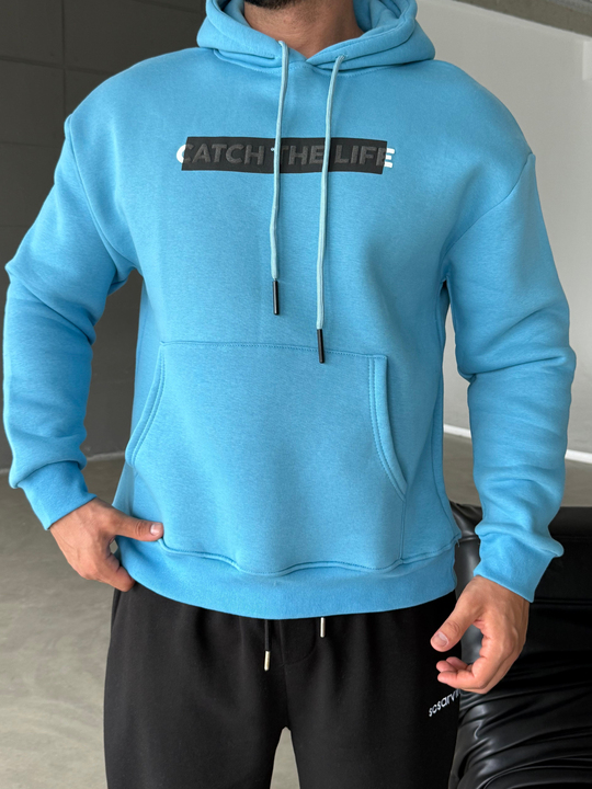 Bebemavi Kangru Kapşonlu Catch 3 İplik Hoodie Model 9
