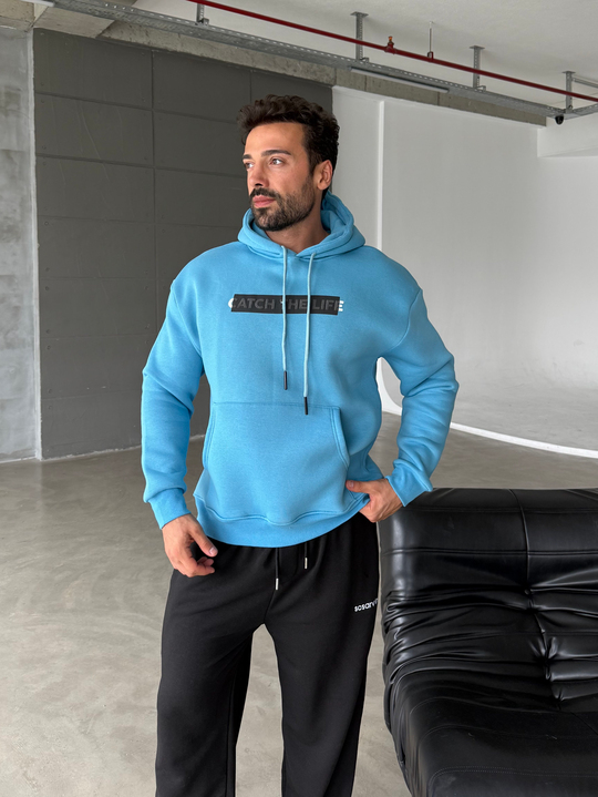 Bebemavi Kangru Kapşonlu Catch 3 İplik Hoodie Model 9