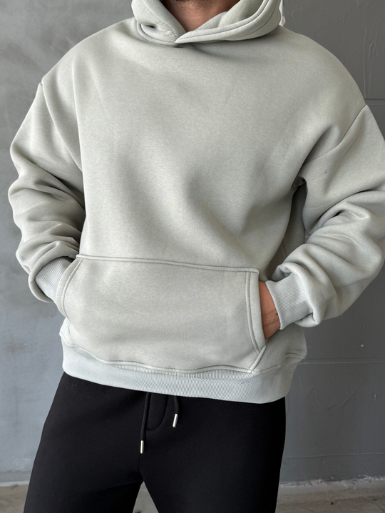 Boyamagri SC Core Üç İplik Kapüşonlu Hoodie
