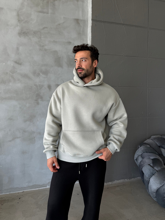 Boyamagri SC Core Üç İplik Kapüşonlu Hoodie