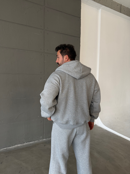 Grimelanj SC Core Üç İplik Tam Zip Sweatshirt