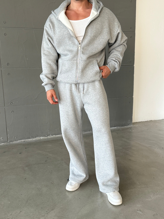 Grimelanj SC Core Üç İplik Tam Zip Sweatshirt