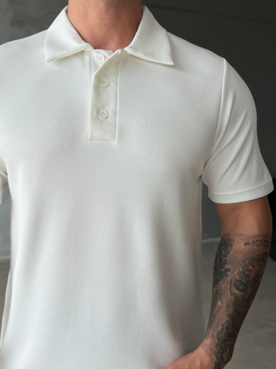 Ekru Premium Pike Polo Yaka Antioch 9446