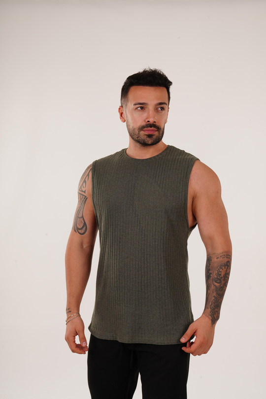ATLETHaki Raporlu Biyeli Sıfır Kol Oversize