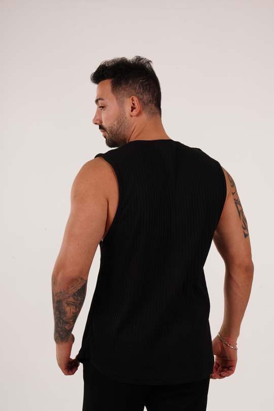 ATLETSiyah Raporlu Biyeli Sıfır Kol Oversize