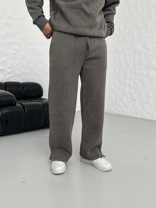 EŞOFMAN ALTI & JOGGERFüme Yıkamalı Düz Baggy Eşofman PLZ