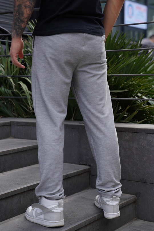 EŞOFMAN ALTI & JOGGERGri Baggy Burgu Eşofman TK 1012