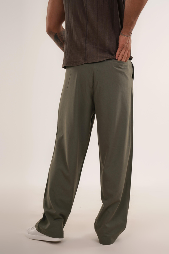 EŞOFMAN ALTI & JOGGERHaki Yüksek Kalite Kumaş Baggy Pant. VMS 40006
