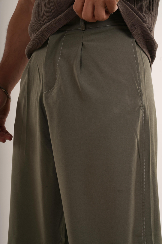 EŞOFMAN ALTI & JOGGERHaki Yüksek Kalite Kumaş Baggy Pant. VMS 40006