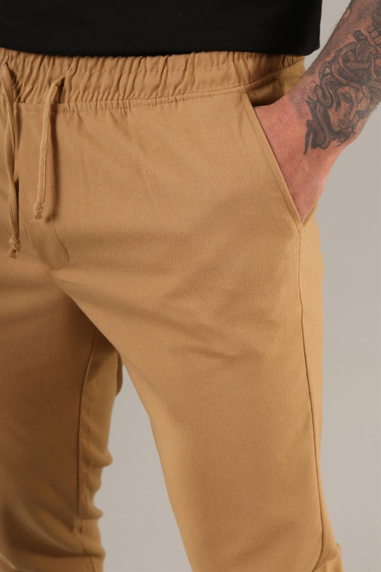 EŞOFMAN ALTI & JOGGERTaba Kelepçe Paça Kumaş Jogger ZM