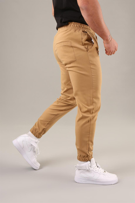EŞOFMAN ALTI & JOGGERTaba Kelepçe Paça Kumaş Jogger ZM