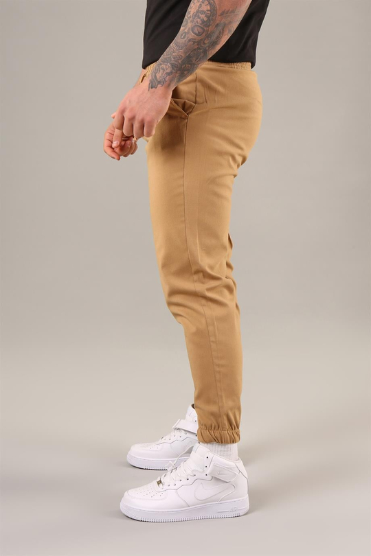 EŞOFMAN ALTI & JOGGERTaba Kelepçe Paça Kumaş Jogger ZM