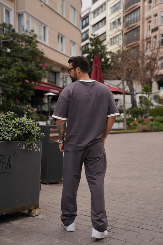 EŞOFMAN TAKIMIFüme Live Young 2 İplik Oversize Eşofman Takımı 30214