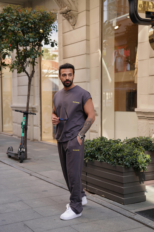 EŞOFMAN TAKIMIFüme Your Life Matters 2 iplik Eşofman Takımı VMS 30307