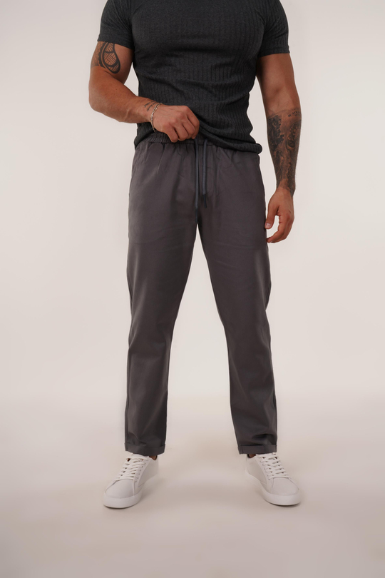 GABARDİNAntrasit Baggy Bağcıklı Gabardin TK
