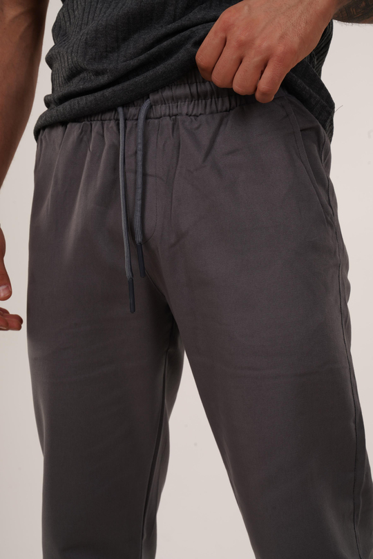 GABARDİNAntrasit Baggy Bağcıklı Gabardin TK