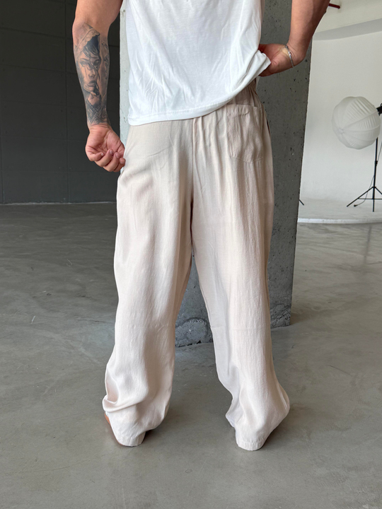 GabardinBej Modal Premium Pantalon PNC 3229