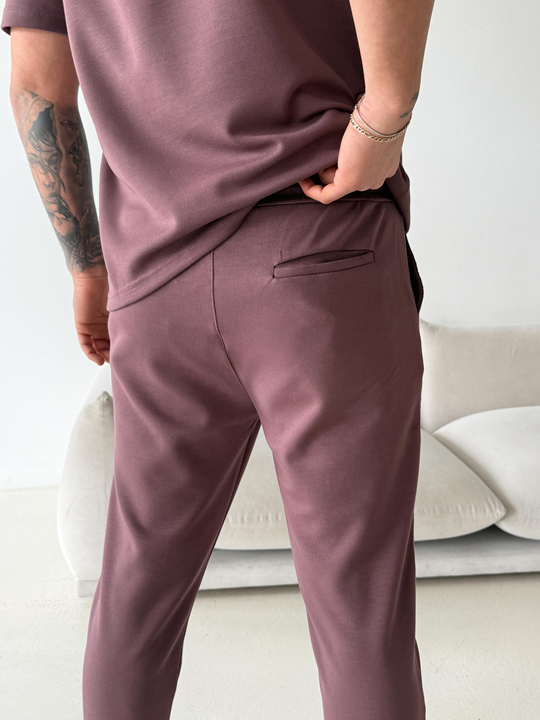 GabardinMürdüm Çimalı Regular Oysho Pantalon LNS 22079