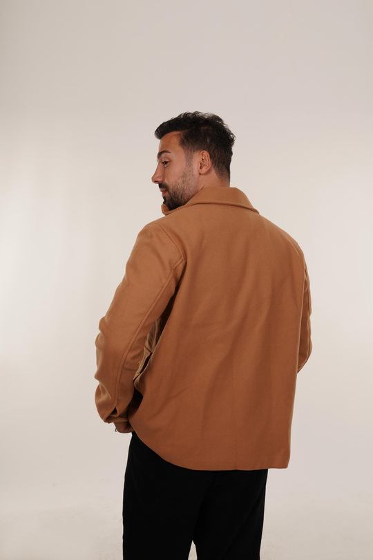 KaşeVizon Kaşe Kısa Ceket PNC 5041