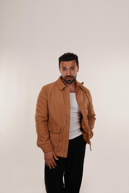 KaşeVizon Kaşe Kısa Ceket PNC 5041