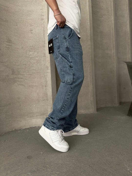 KOT PANTOLONMavi Street Style Kargo Cep Baggy Kot Pantolon MB 2025
