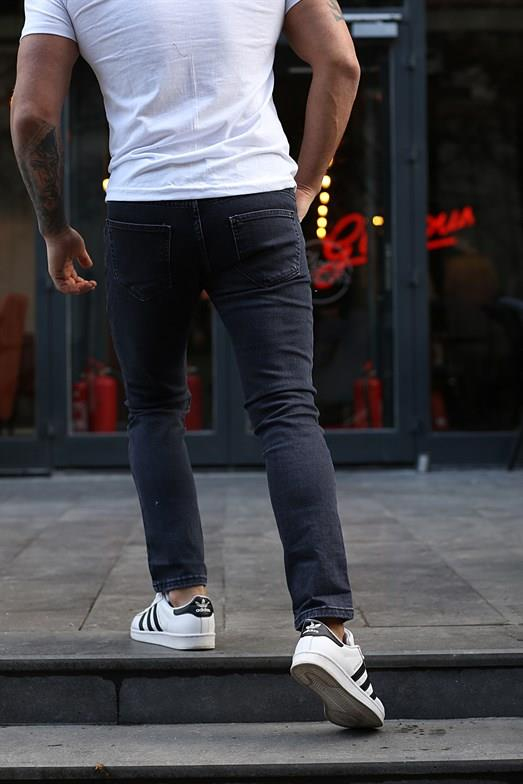 KOT PANTOLONStandart Traşlı Antrasit Slim Fit Kot Pantolon 2880 2024