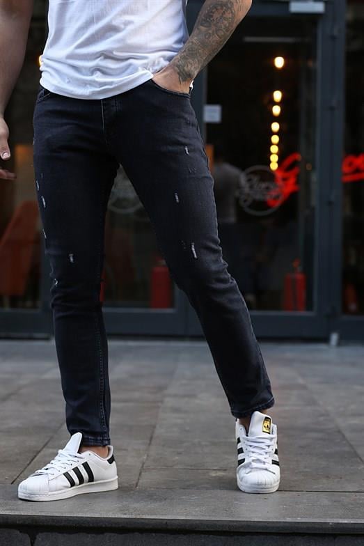 KOT PANTOLONStandart Traşlı Antrasit Slim Fit Kot Pantolon 2880 2024