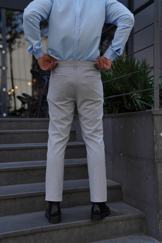 KUMAŞ PANTOLONAçıkgri Kumaş Pantolon Slim Fit PLT 011