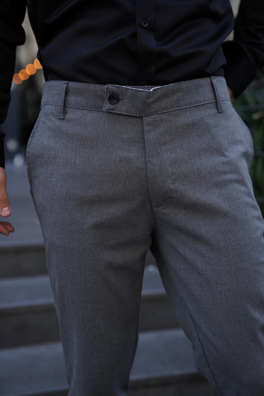 KUMAŞ PANTOLONAntrasit Kumaş Pantolon Slim Fit PLT 011