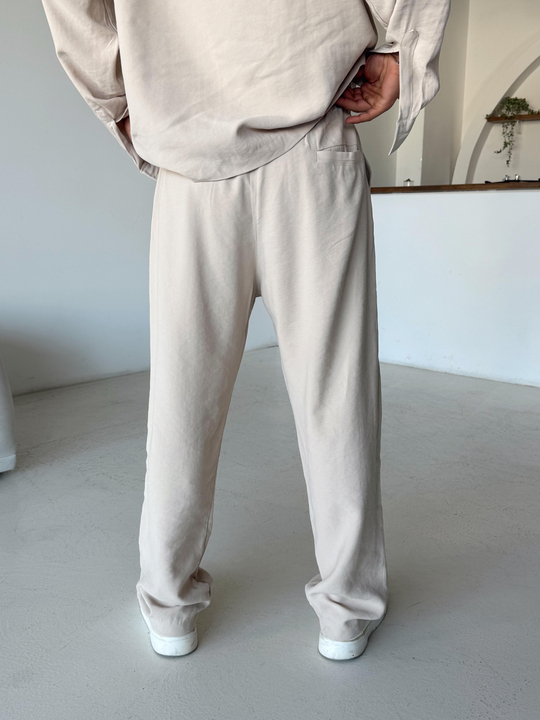 KUMAŞ PANTOLONBej Diogenal Tensel Gramajlı Cep Kapaklı Pantalon Snz 50531