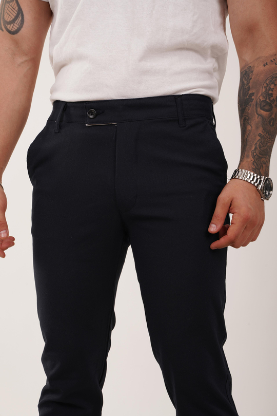 KUMAŞ PANTOLONLacivert Kumaş Pantolon Slim Fit PLT 011