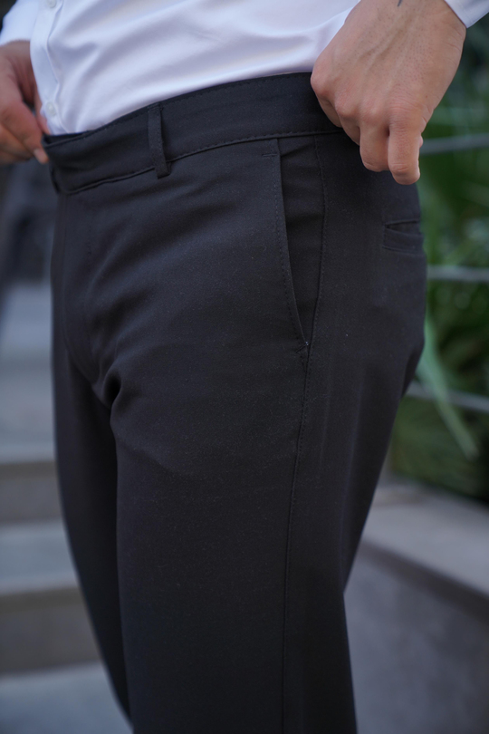 KUMAŞ PANTOLONSiyah Kumaş Pantolon Slim Fit PLT 011