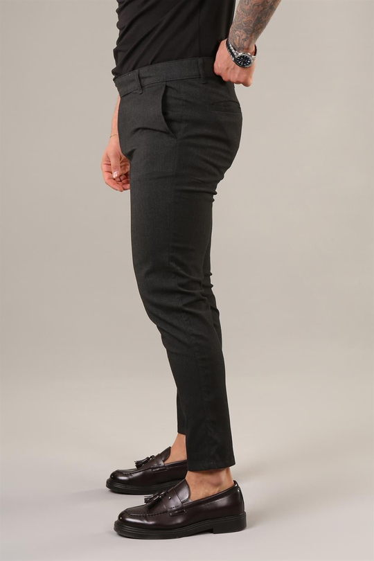 KUMAŞ PANTOLONSiyah Slim Fit Kumaş Pantolon ZM
