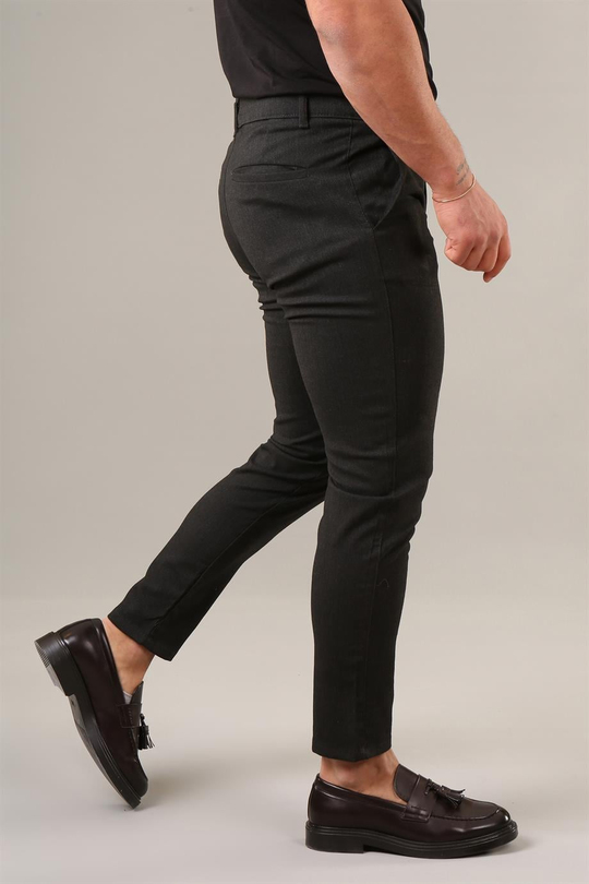 KUMAŞ PANTOLONSiyah Slim Fit Kumaş Pantolon ZM