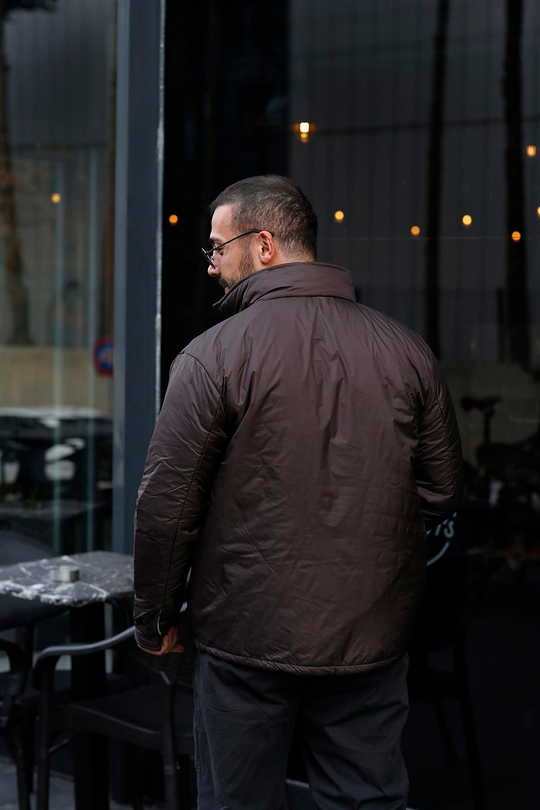 MONT & CEKETKahve Ön Göğüs Cepli Basic A Kalite Mont SNZ