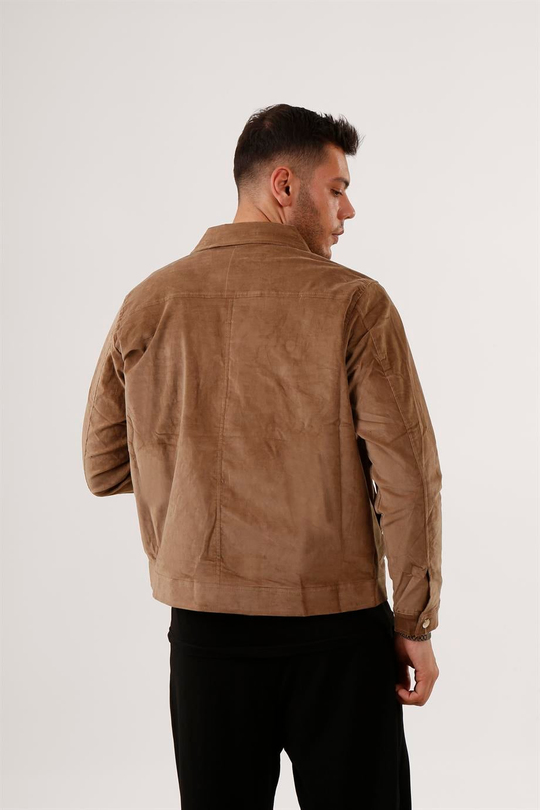 MONT & CEKETTaba Özel Nubuk Kumaş Regular Fit Ceket VMS- 21614